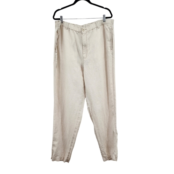 Tommy Bahama Men's 100% Linen Relax Straight Leg Pants - 1XB - Picture 1 of 7